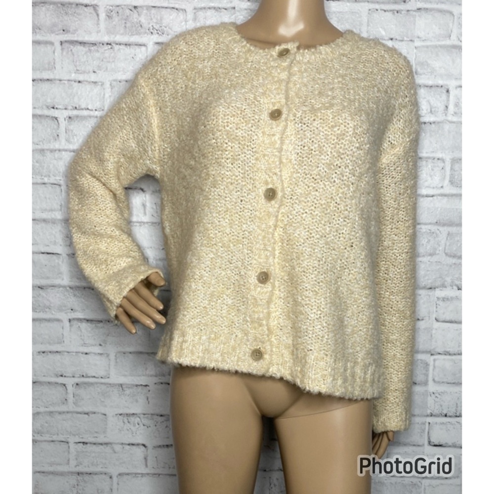 Samansa Mos2 wool blend cardigan sweater